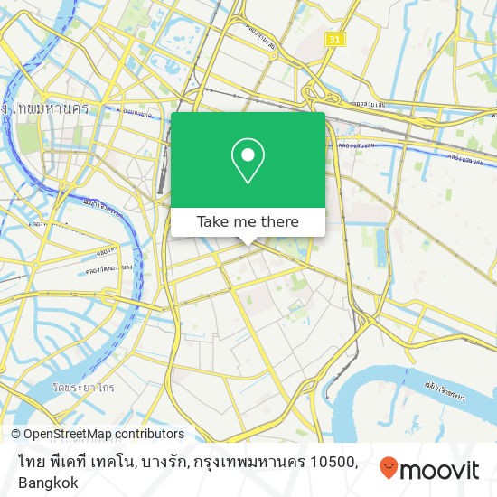 ไทย พีเคที เทคโน, บางรัก, กรุงเทพมหานคร 10500 map