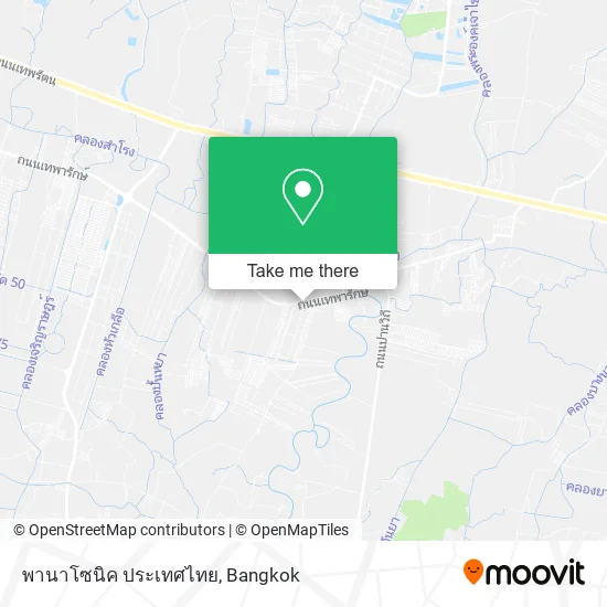 พานาโซนิค ประเทศไทย map