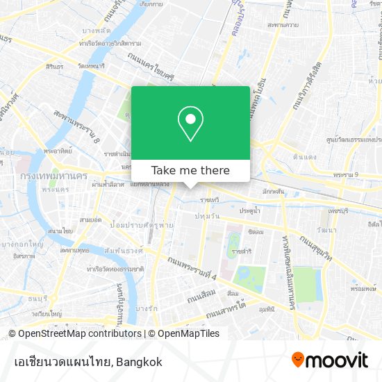 เอเชียนวดแผนไทย map