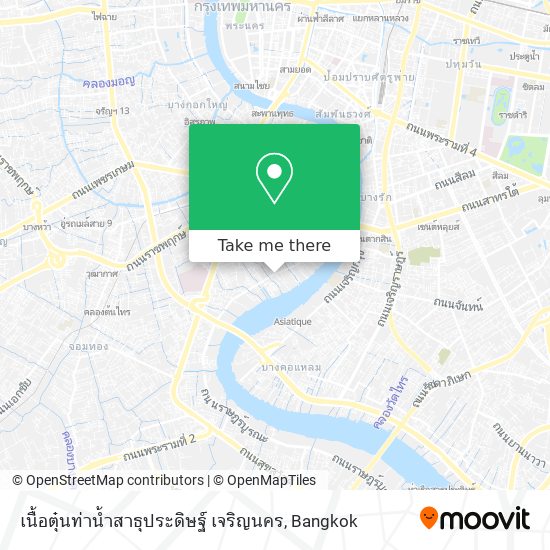 เนื้อตุ๋นท่าน้ำสาธุประดิษฐ์ เจริญนคร map