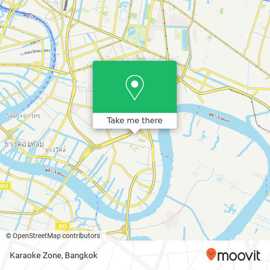 Karaoke Zone map