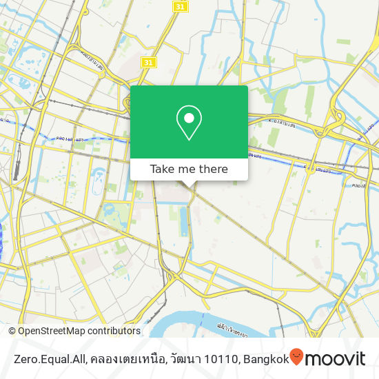 Zero.Equal.All, คลองเตยเหนือ, วัฒนา 10110 map