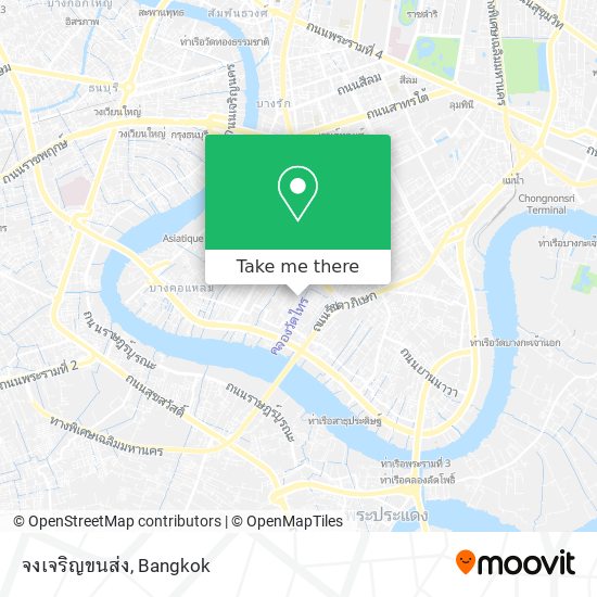 จงเจริญขนส่ง map