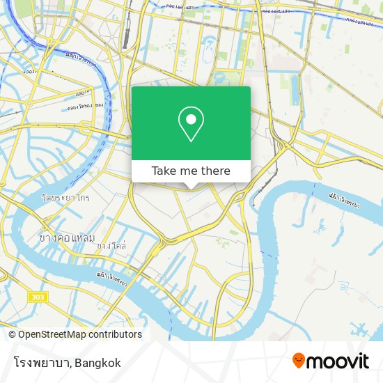 โรงพยาบา map