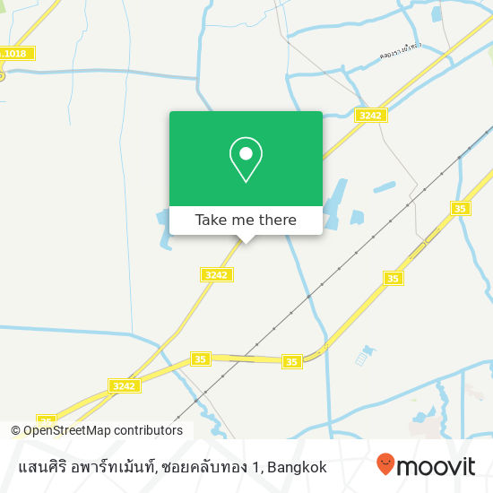 แสนศิริ อพาร์ทเม้นท์, ซอยคลับทอง 1 map