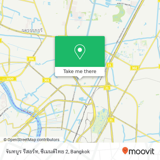 จันทบูร รีสอร์ท, ซีเมนต์ไทย 2 map