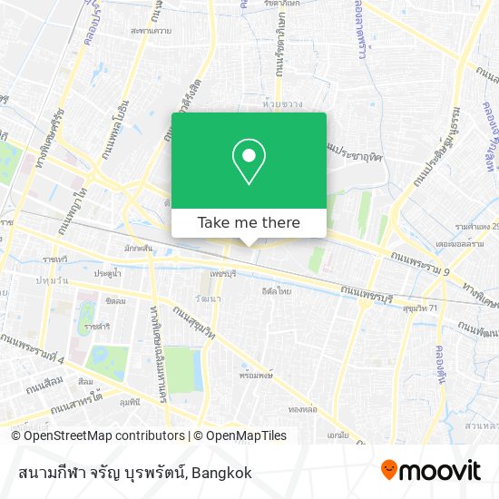สนามกีฬา จรัญ บุรพรัตน์ map