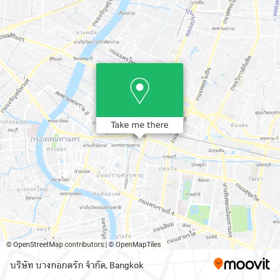 บริษัท บางกอกดรัก จำกัด map