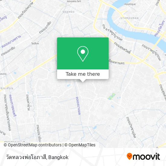 วัดหลวงพ่อโอภาสี map