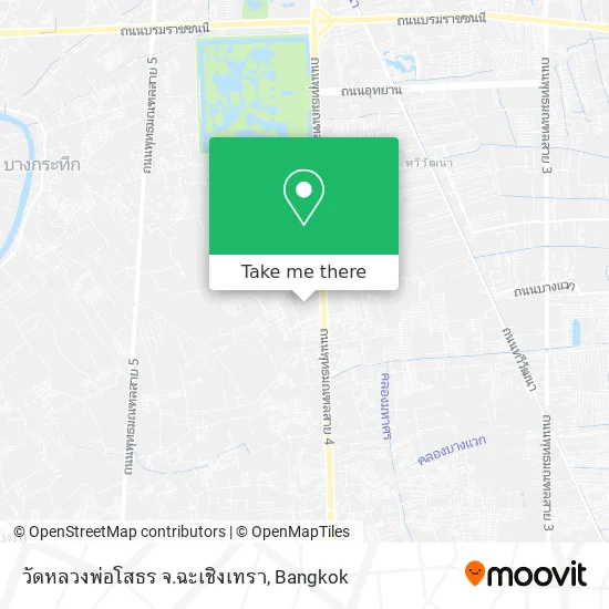 วัดหลวงพ่อโสธร จ.ฉะเชิงเทรา map