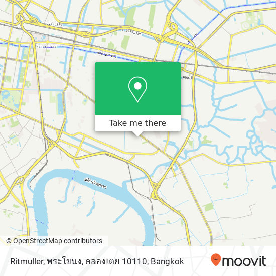 Ritmuller, พระโขนง, คลองเตย 10110 map