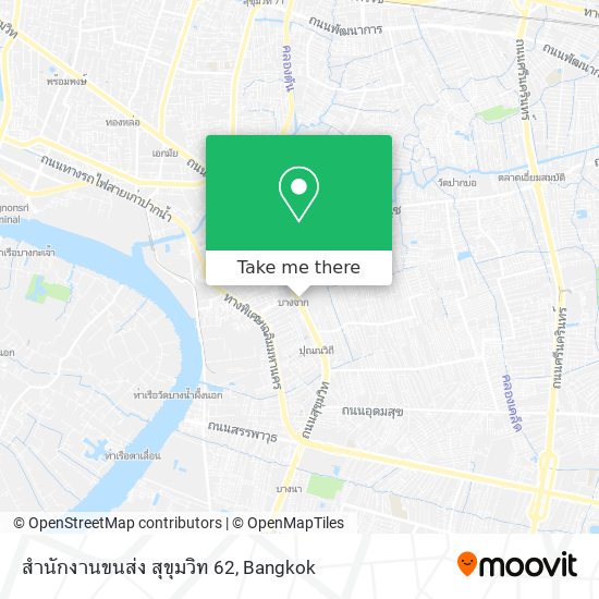 สำนักงานขนส่ง สุขุมวิท 62 map