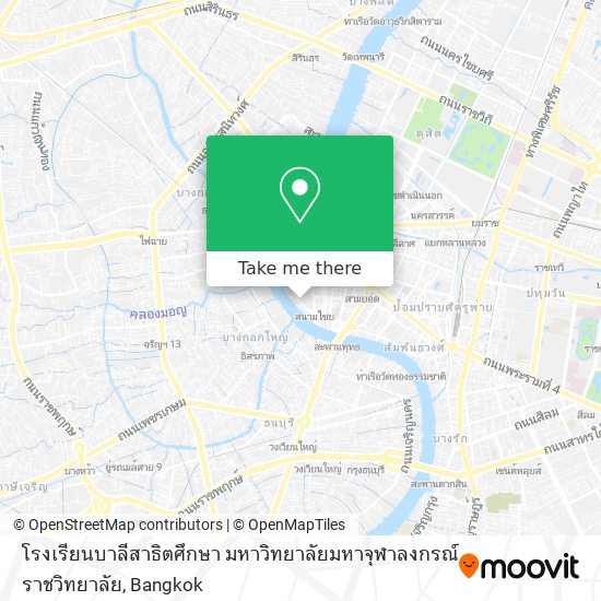 โรงเรียนบาลีสาธิตศึกษา มหาวิทยาลัยมหาจุฬาลงกรณ์ราชวิทยาลัย map