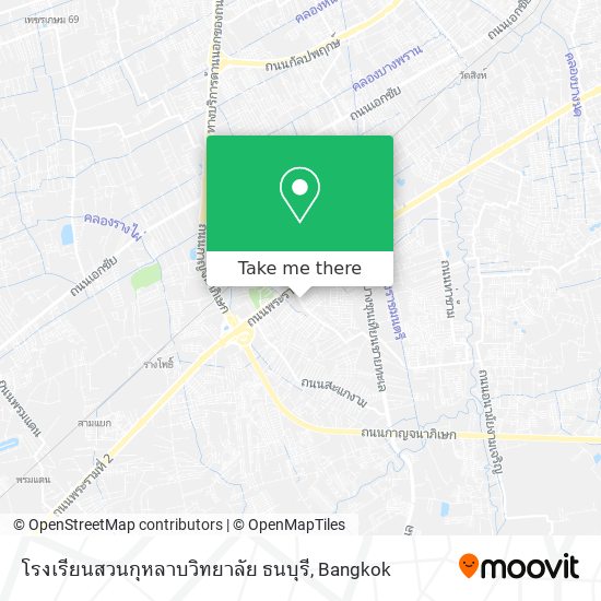 โรงเรียนสวนกุหลาบวิทยาลัย ธนบุรี map