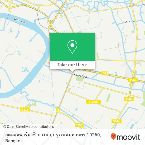 อุดมสุขฟาร์มาซี, บางนา, กรุงเทพมหานคร 10260 map