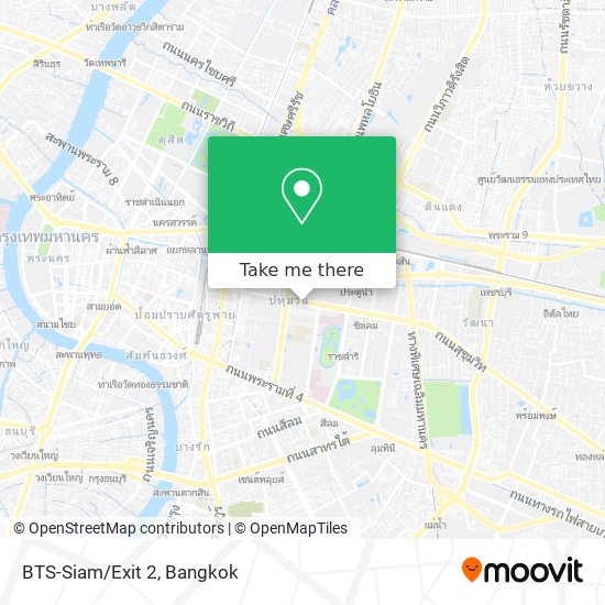 BTS-Siam/Exit 2 map