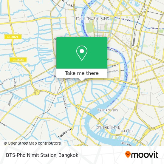 BTS-Pho Nimit Station map