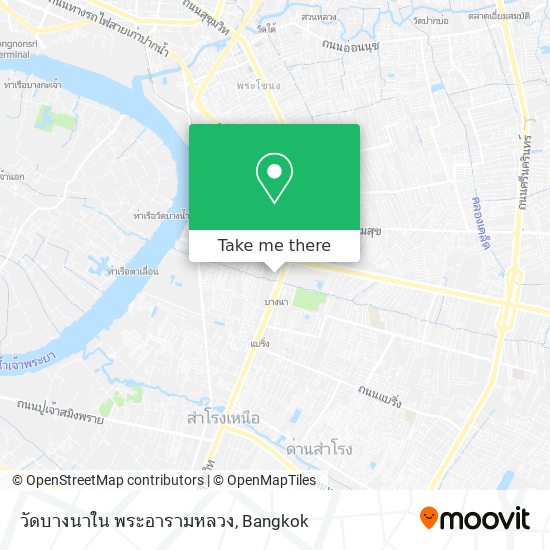 วัดบางนาใน พระอารามหลวง map