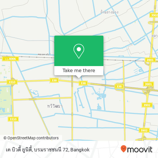 เค บิวตี้ ยูนิตี้, บรมราชชนนี 72 map