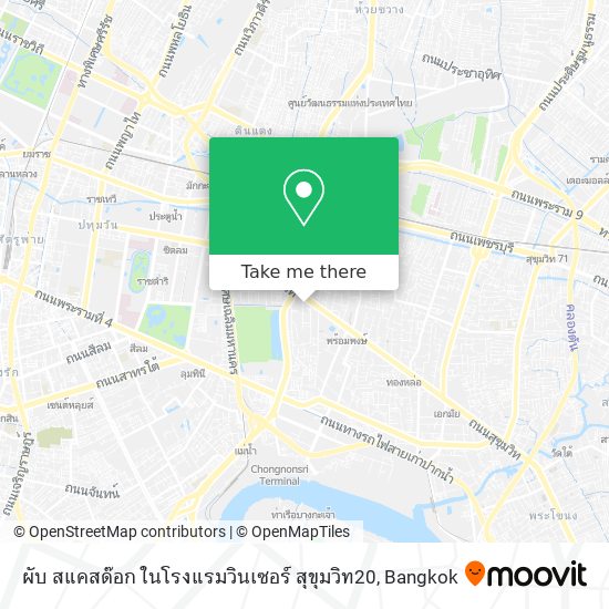 ผับ สแคสด๊อก ในโรงแรมวินเซอร์ สุขุมวิท20 map