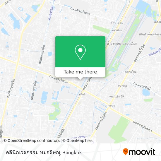 คลินิกเวชกรรม หมอชิษณุ map