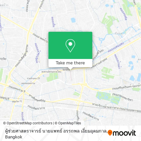 ผู้ช่วยศาสตราจารย์ นายแพทย์ อรรถพล เอี่ยมอุดมกาล map