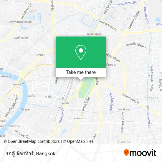 รถตู้ จ้อยทัวร์ map