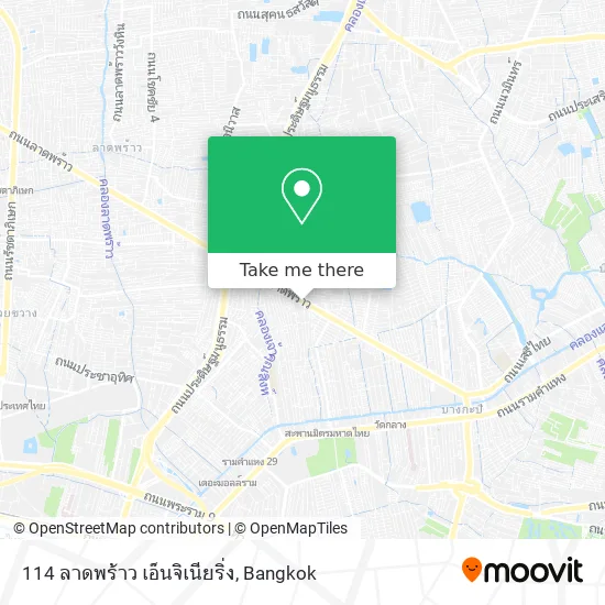 114 ลาดพร้าว เอ็นจิเนียริ่ง map
