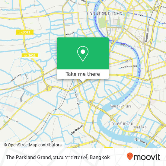 The Parkland Grand, ถนน ราชพฤกษ์ map