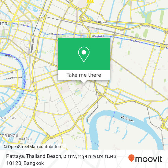 Pattaya, Thailand Beach, สาทร, กรุงเทพมหานคร 10120 map