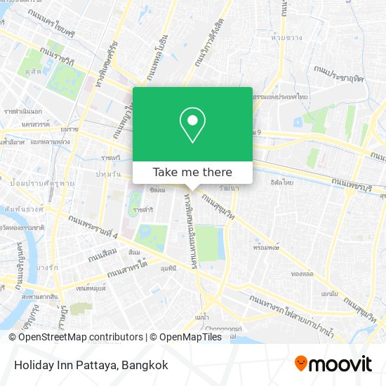 Holiday Inn Pattaya map