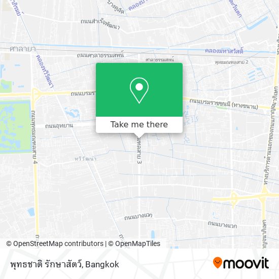 พุทธชาติ รักษาสัตว์ map