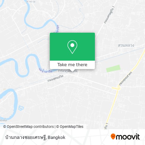 บ้านกลางซอยเศรษฐี map