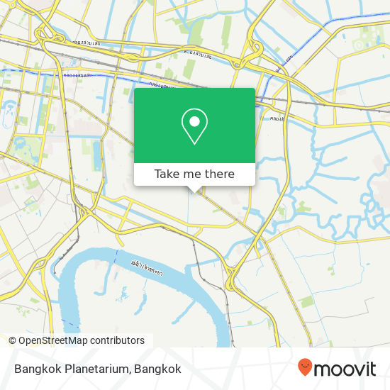 Bangkok Planetarium map