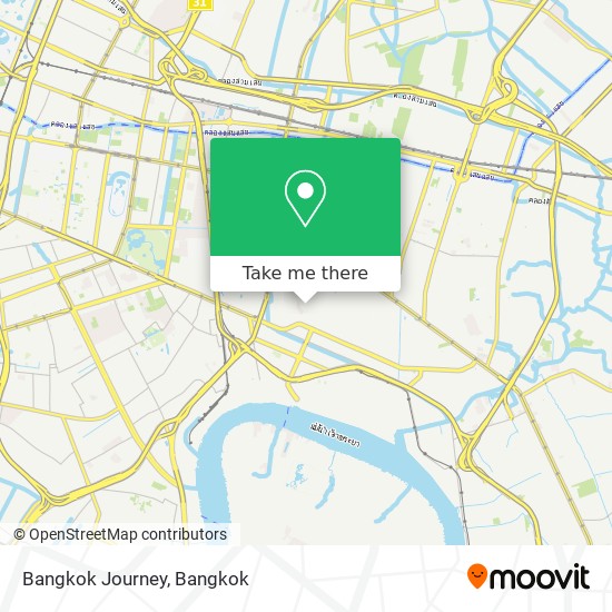 Bangkok Journey map