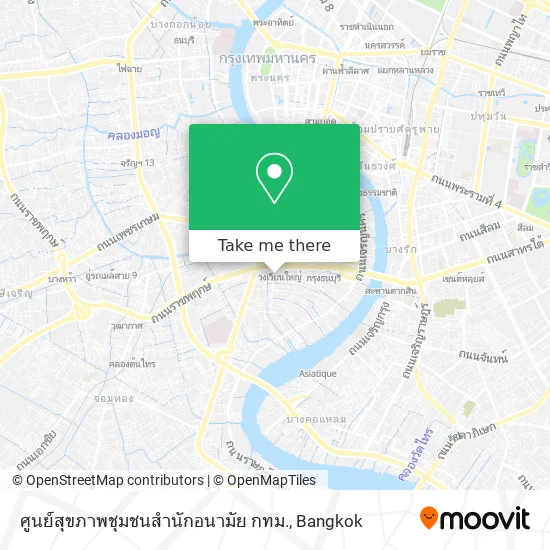 ศูนย์สุขภาพชุมชนสำนักอนามัย กทม. map