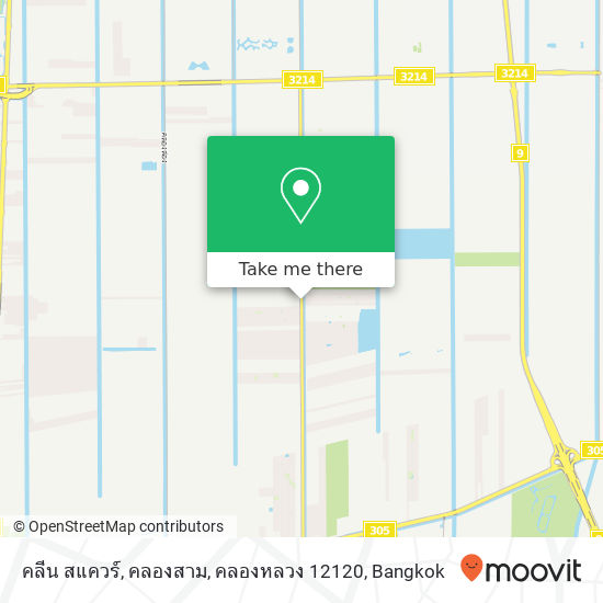 คลีน สแควร์, คลองสาม, คลองหลวง 12120 map