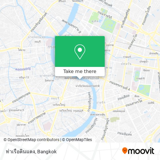 ท่าเรือดินแดง map