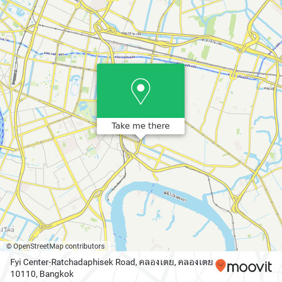 Fyi Center-Ratchadaphisek Road, คลองเตย, คลองเตย 10110 map