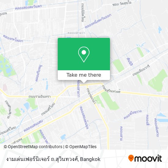 งามเด่นเฟอร์นิเจอร์ ถ.สุวินทวงศ์ map