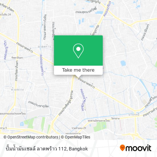 ปั๊มน้ำมันเชลล์ ลาดพร้าว 112 map