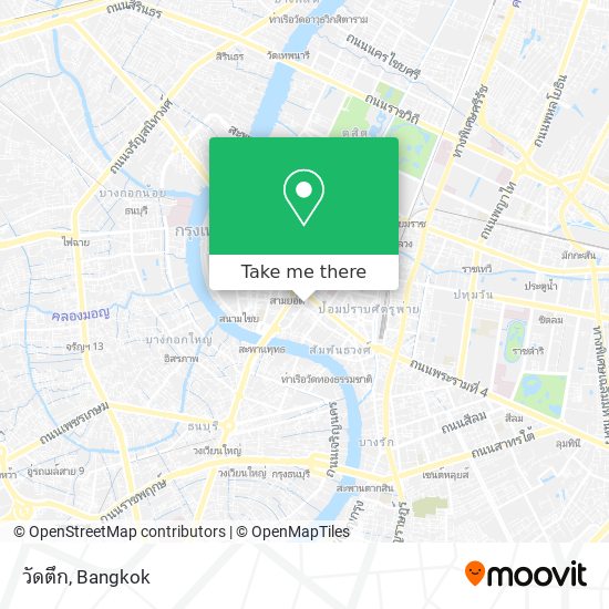 วัดตึก map