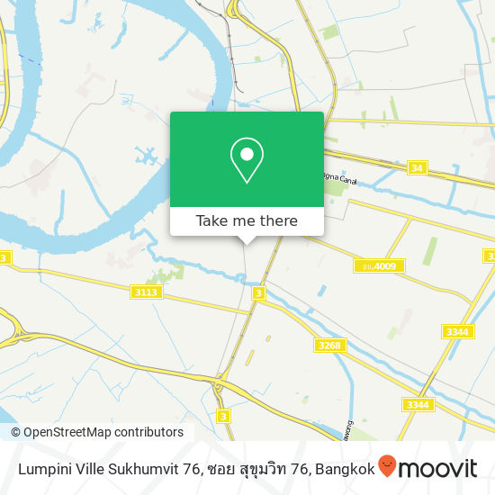 Lumpini Ville Sukhumvit 76, ซอย สุขุมวิท 76 map