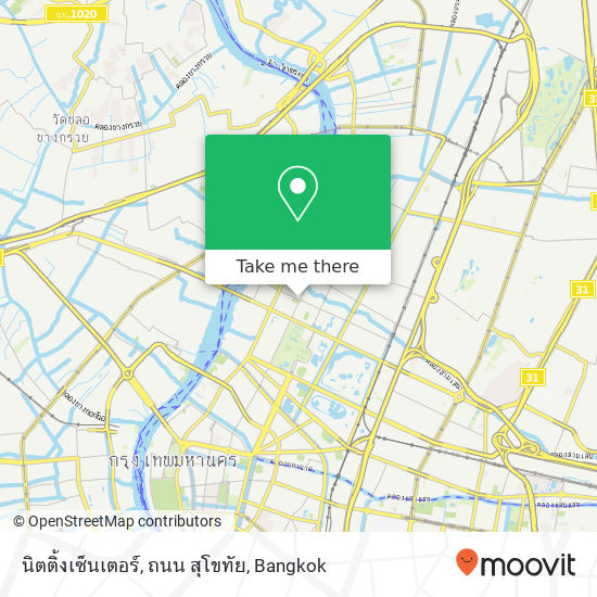 นิตติ้งเซ็นเตอร์, ถนน สุโขทัย map