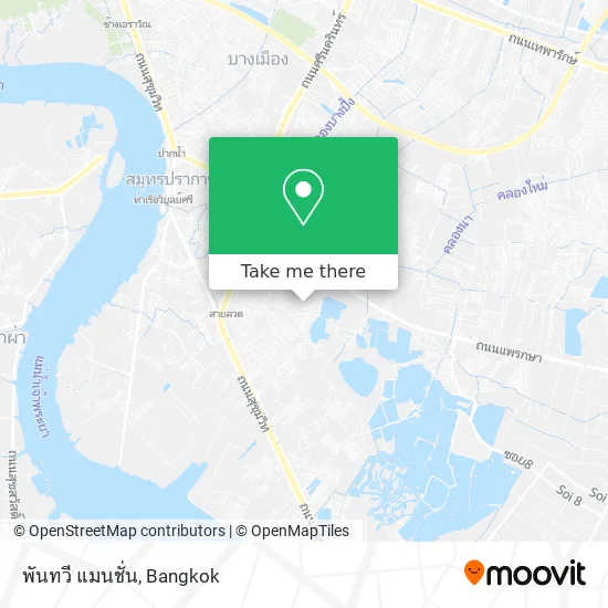 พันทวี แมนชั่น map