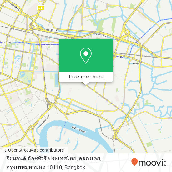 ริชมอนด์ ลักซ์ชัวรี ประเทศไทย, คลองเตย, กรุงเทพมหานคร 10110 map