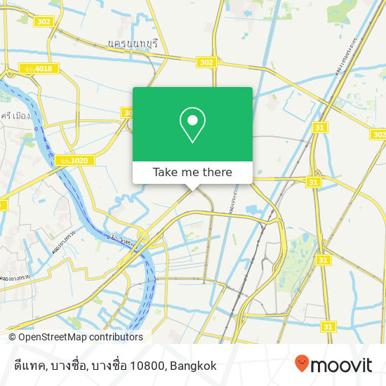 ดีแทค, บางซื่อ, บางซื่อ 10800 map