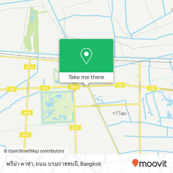 พรีม่า คาซ่า, ถนน บรมราชชนนี map