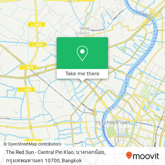 The Red Sun - Central Pin Klao, บางกอกน้อย, กรุงเทพมหานคร 10700 map