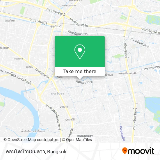 คอนโดบ้านชมดาว map